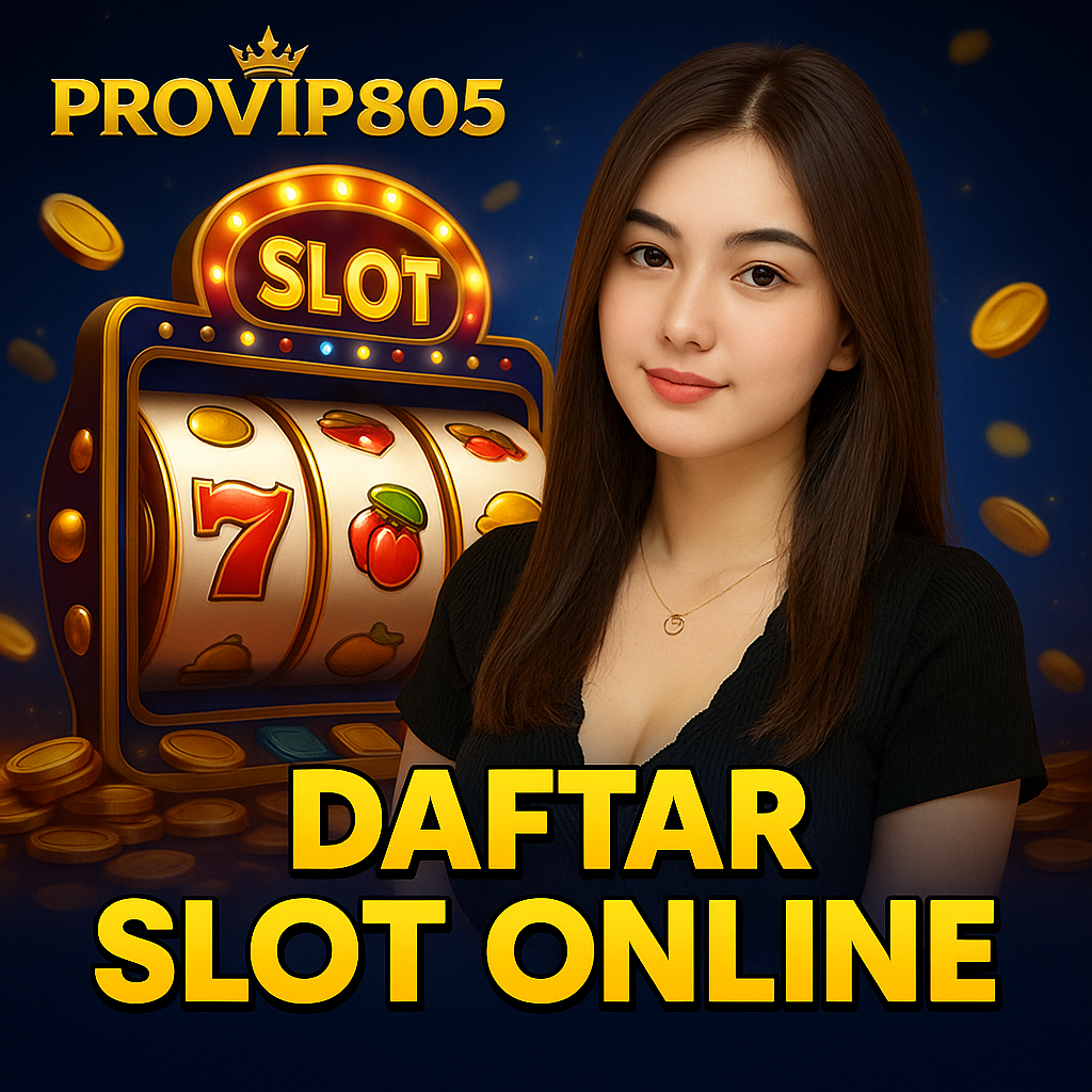 Daftar Slot Online Terbaik & Gacor di PROVIP805