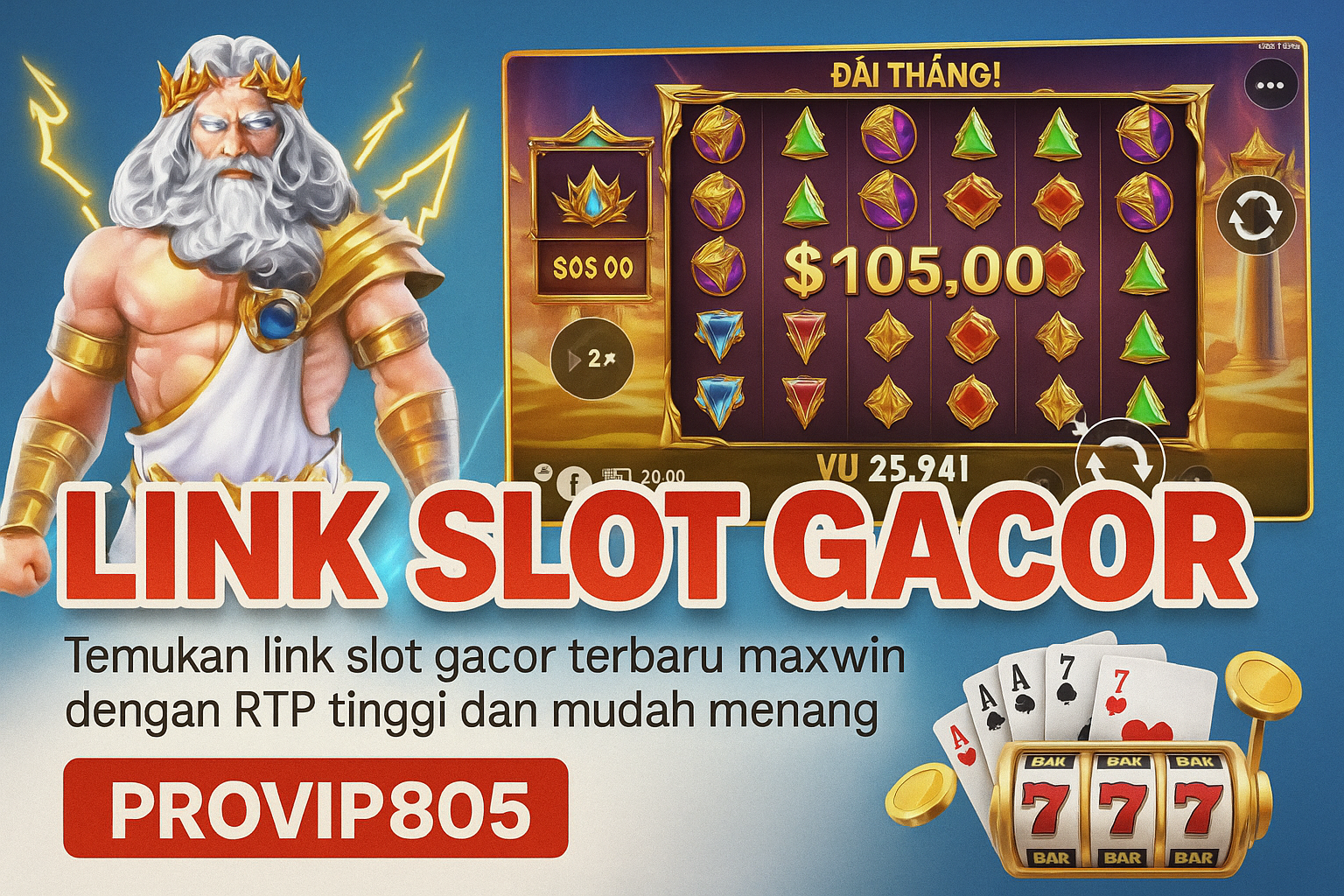 PROVIP805 – Link Slot Gacor Terpercaya & Terbaru Hari Ini, RTP Tinggi dan Maxwin Mudah!