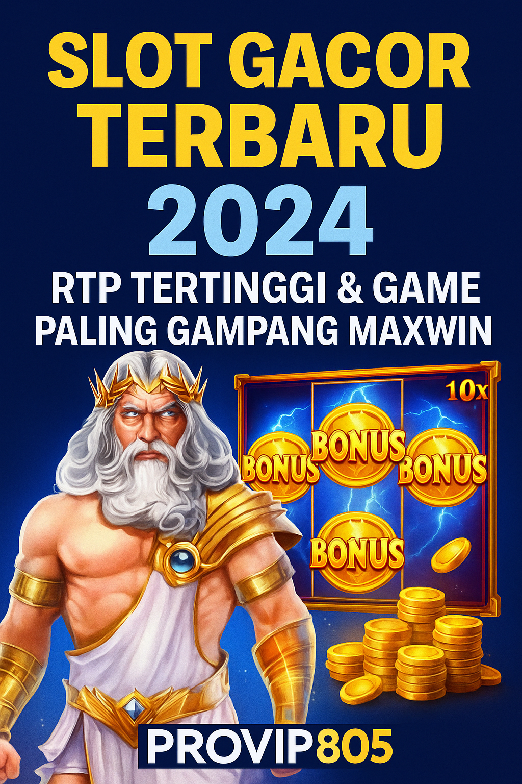 PROVIP805 – Slot Gacor Terbaru 2024 Dengan RTP Tinggi dan Maxwin Mudah!