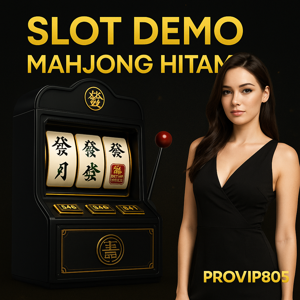 Slot Demo Mahjong Hitam Unik dan Gratis di PROVIP805
