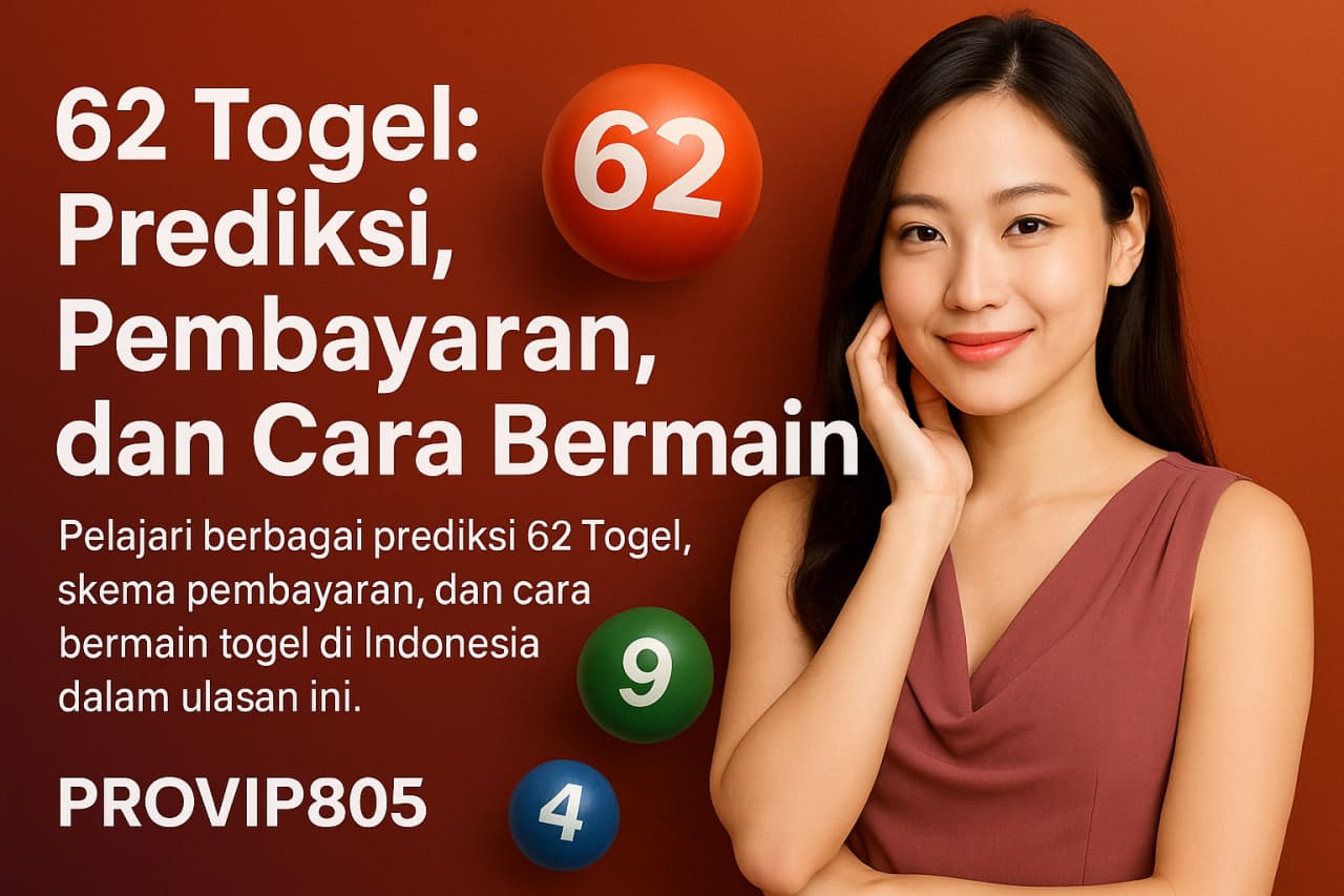 62 TOGEL Pasaran Andalan Pemain Indonesia di PROVIP805