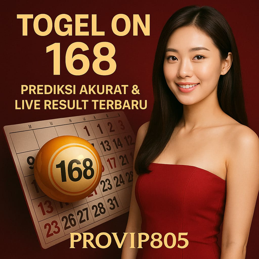 Togel On 168 Prediksi Akurat & Result Terbaru dari PROVIP805